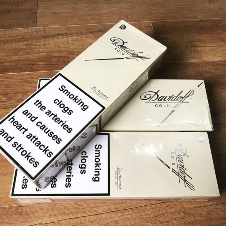 Davidoff Gold Filtered Cigarettes | 200 Cigarettes Carton - Image 3